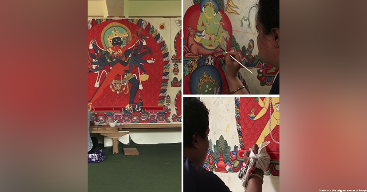 Last wish of Nepal's Yuga Purush is to preserve mural of esoteric Buddhist god